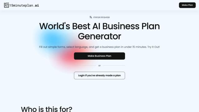 15MinutePlan.ai screenshot thumbnail