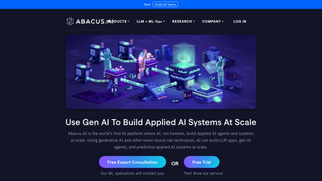 Abacus.AI screenshot thumbnail