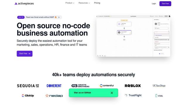 Activepieces screenshot thumbnail