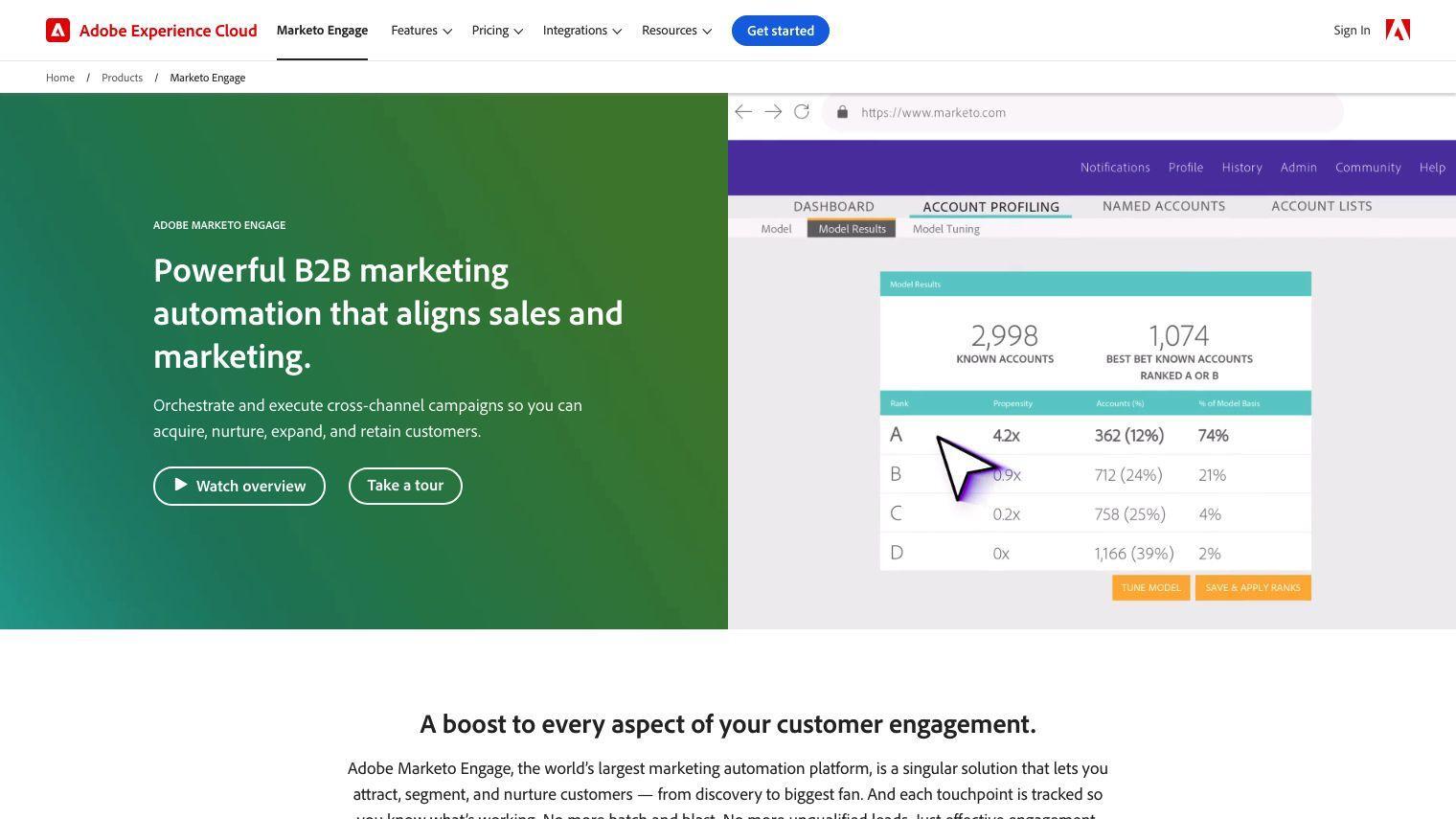 Adobe Marketo Engage screenshot thumbnail