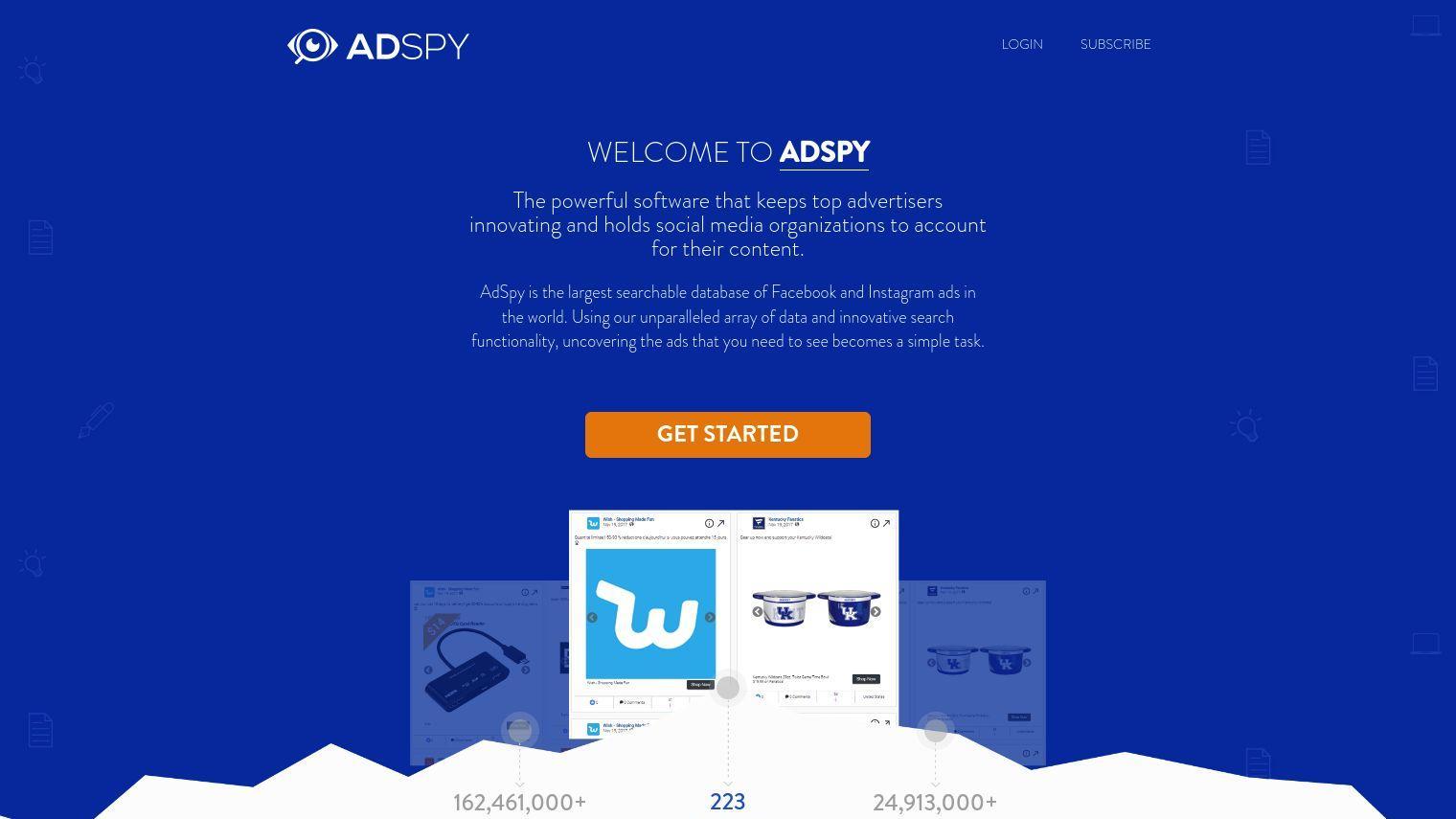 AdSpy screenshot thumbnail