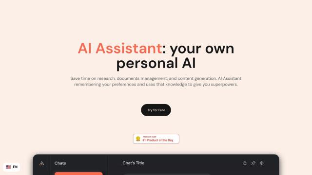 AI Assistant screenshot thumbnail