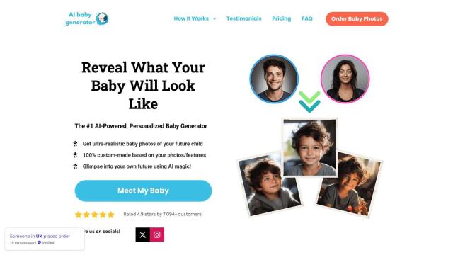 AI Baby Generator screenshot thumbnail