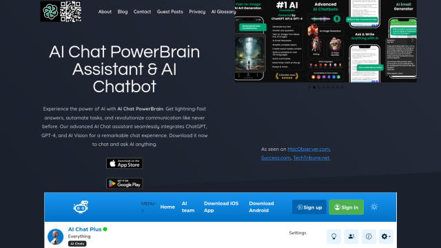 AI Chat PowerBrain Assistant & AI Chatbot screenshot thumbnail