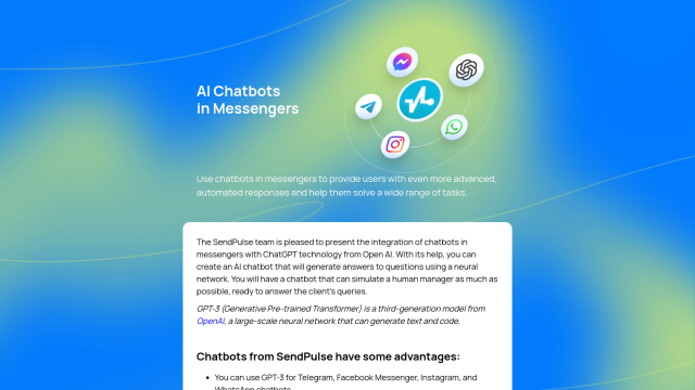 AI Chatbots in Messengers screenshot thumbnail