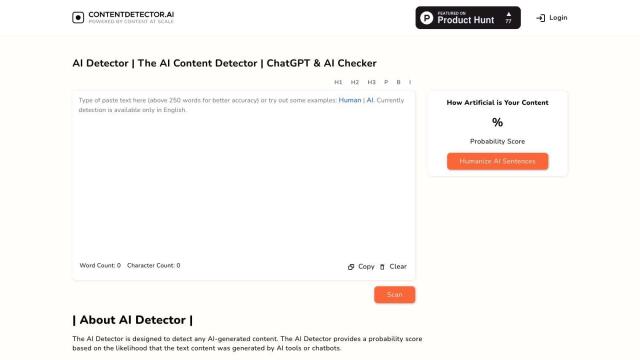 AI Detector screenshot thumbnail