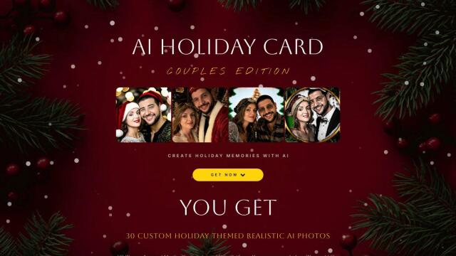 AI Holiday Cards screenshot thumbnail