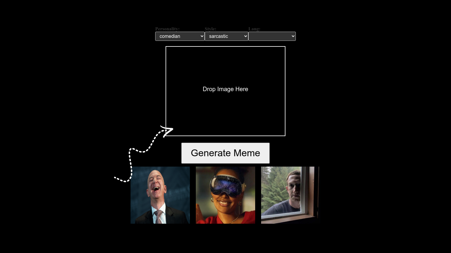 AI Meme Generator screenshot thumbnail