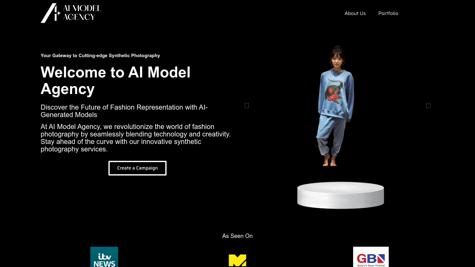 AI Model Agency screenshot thumbnail