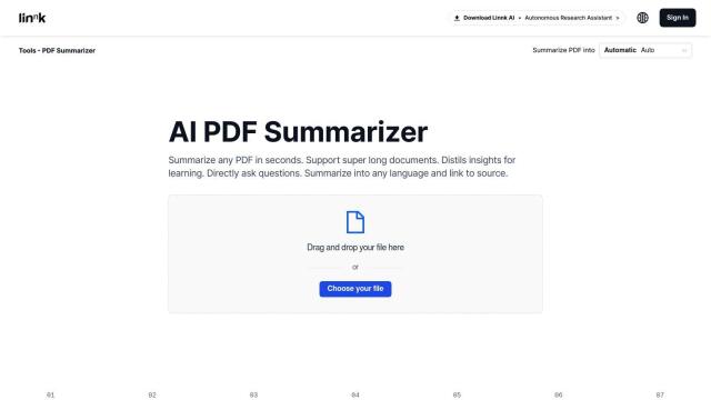 AI PDF Summarizer screenshot thumbnail