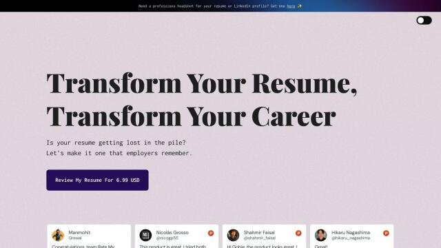 AI Powered Resume Checker screenshot thumbnail