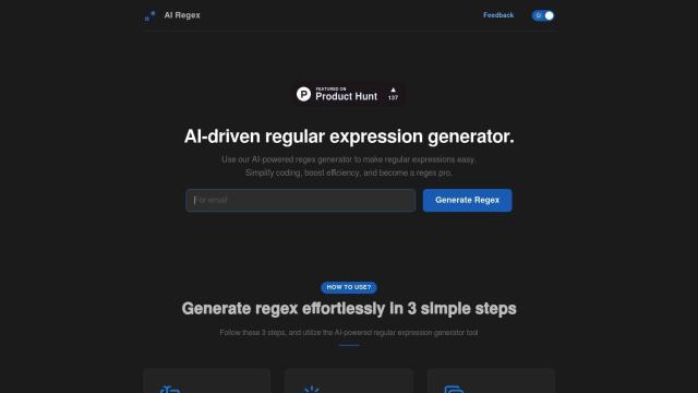 AI Regex screenshot thumbnail