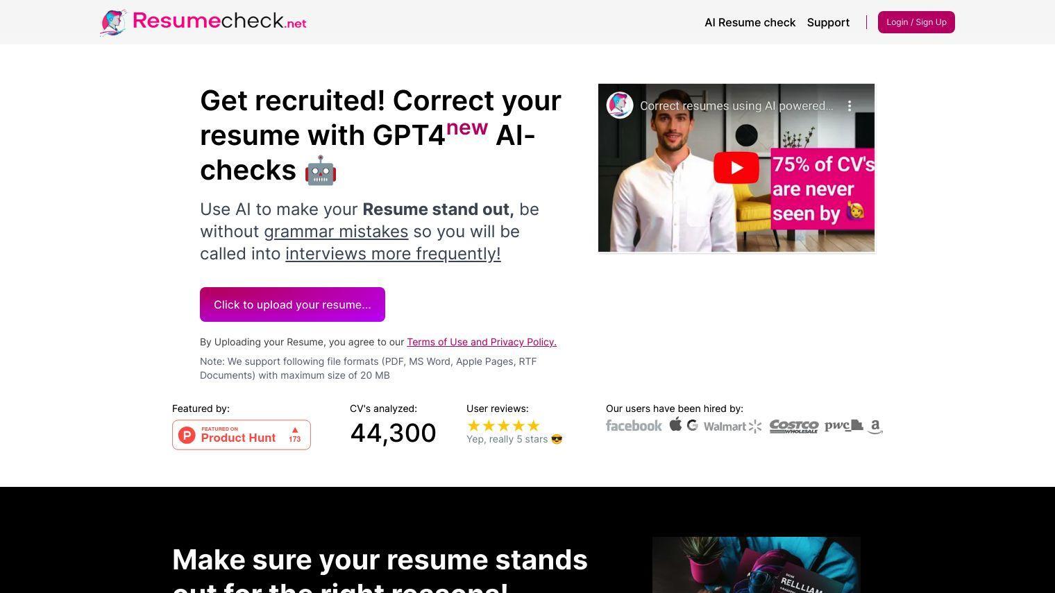 AI Resume Check screenshot thumbnail