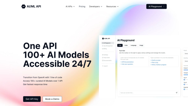 AIML API screenshot thumbnail