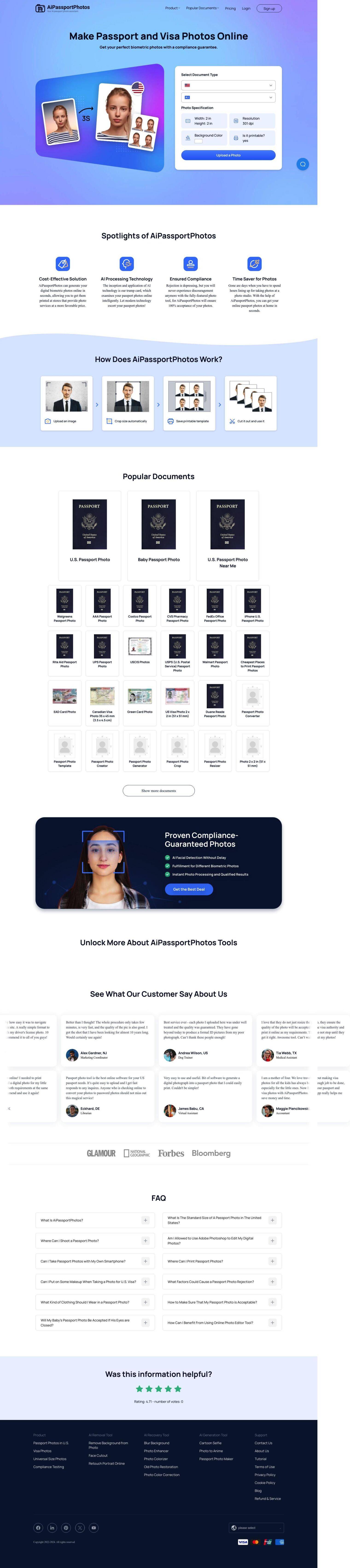AiPassportPhotos full screenshot