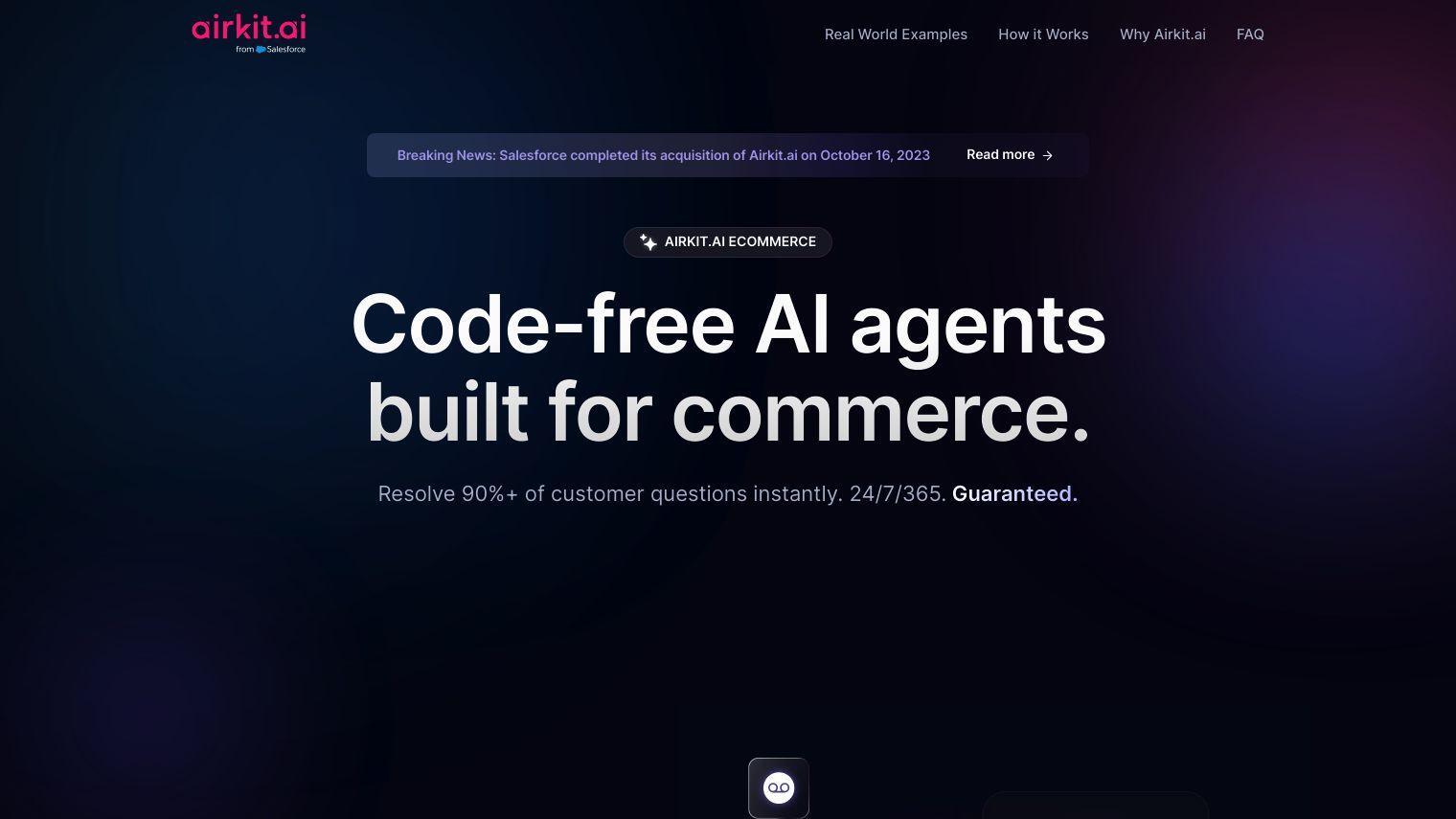 Airkit.ai eCommerce screenshot thumbnail