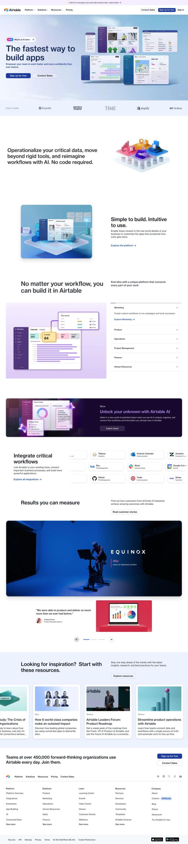 Airtable full screenshot