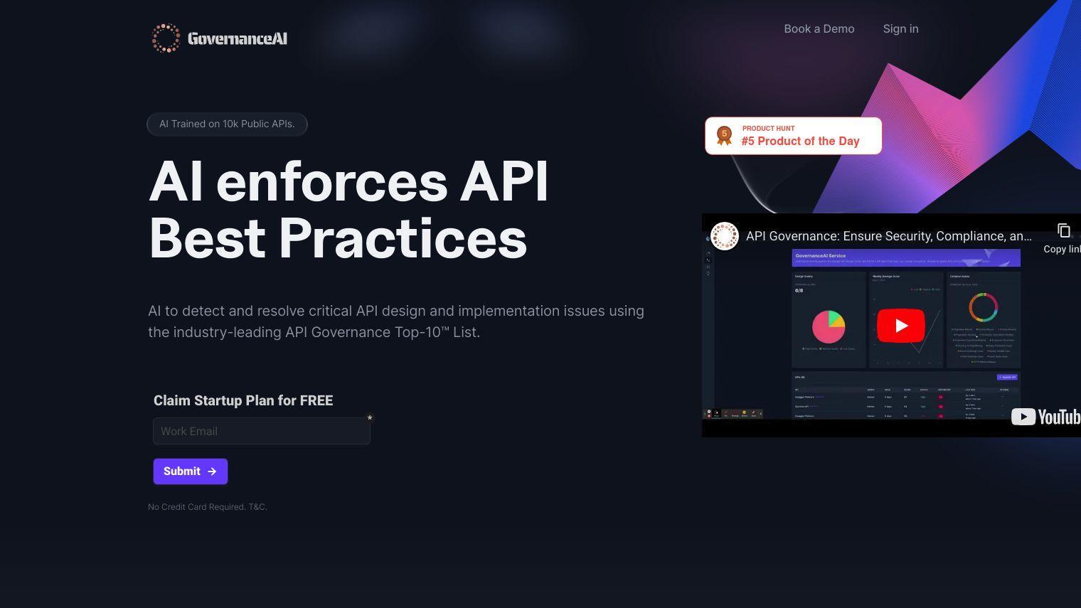 API Governance screenshot thumbnail