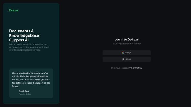 Doks.ai screenshot thumbnail