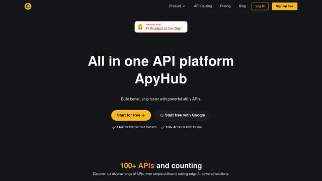 ApyHub screenshot thumbnail