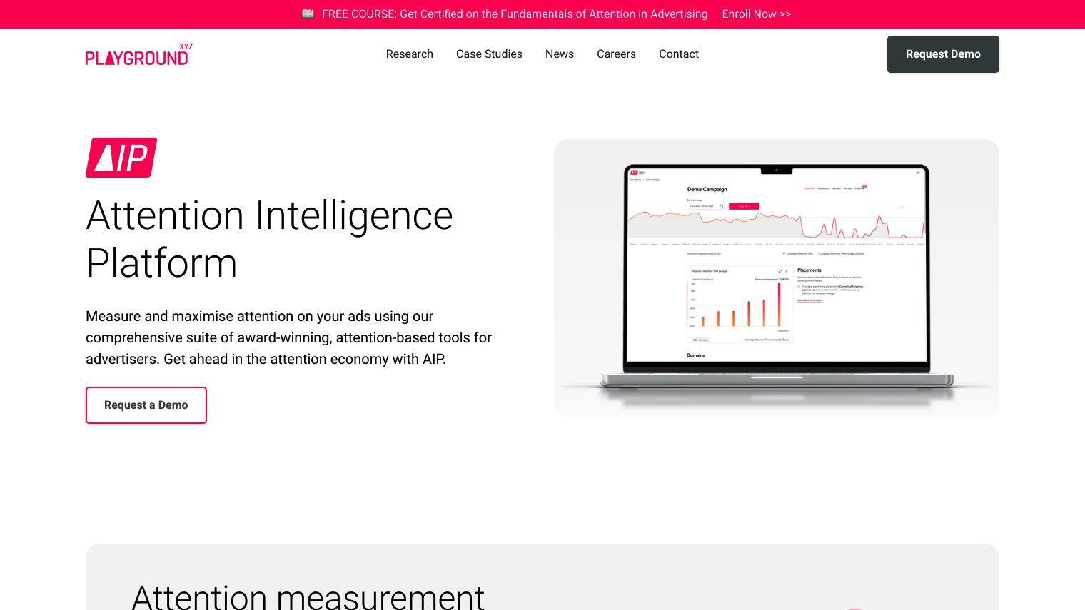 Attention Intelligence Platform screenshot thumbnail