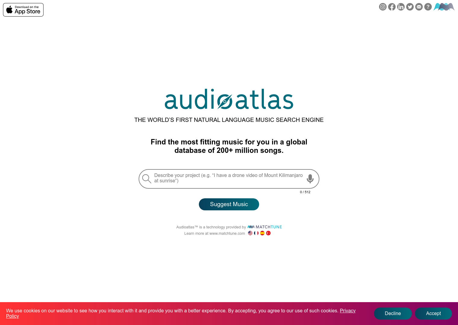 Audioatlas full screenshot