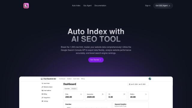 Auto Index screenshot thumbnail