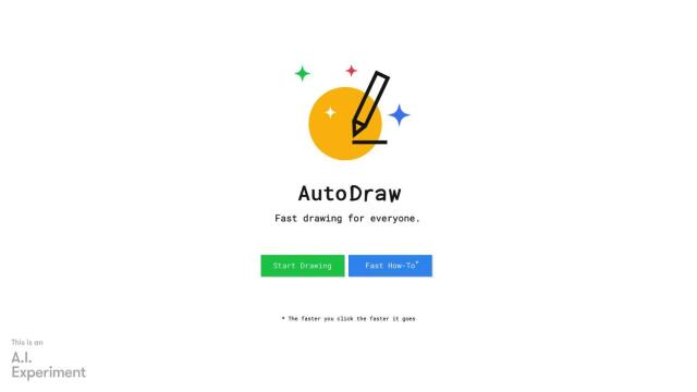 AutoDraw full screenshot