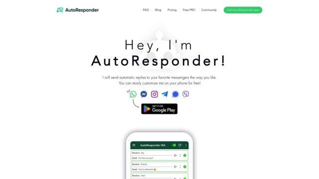 AutoResponder screenshot thumbnail