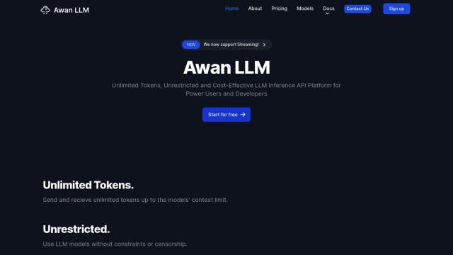 Awan LLM screenshot thumbnail