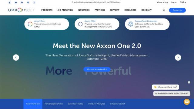 AxxonSoft screenshot thumbnail