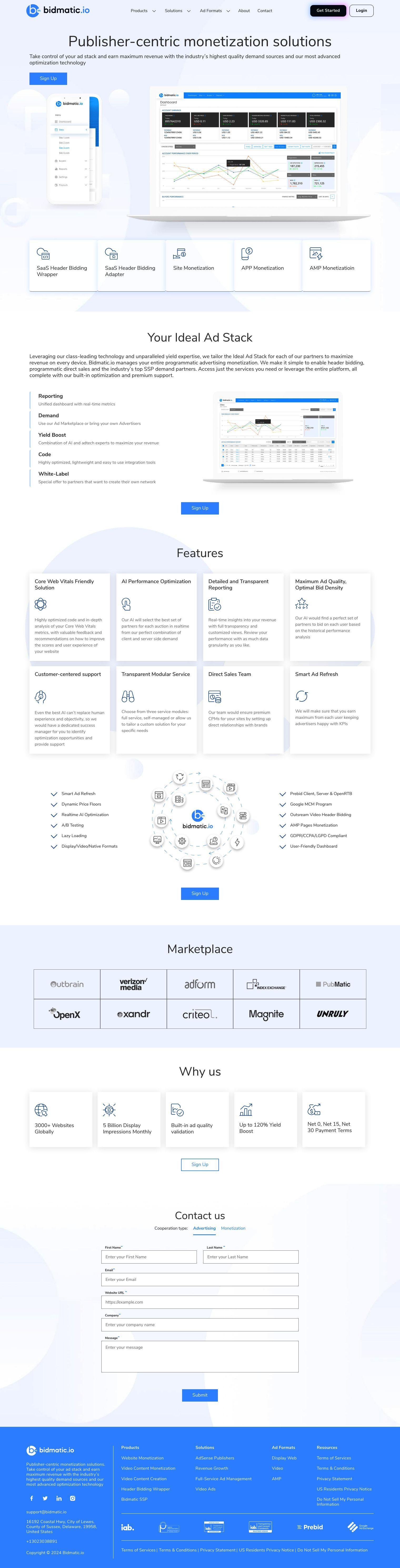 Bidmatic full screenshot