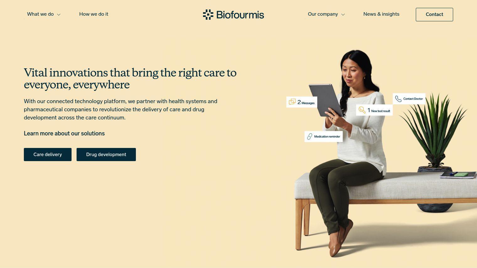 Biofourmis screenshot thumbnail