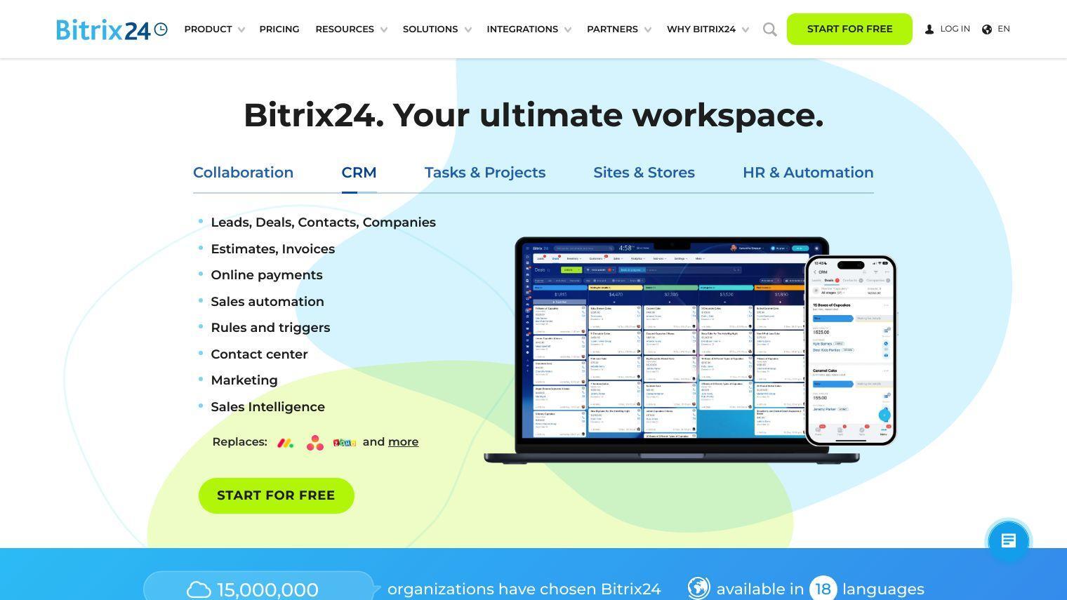 Bitrix24 screenshot thumbnail