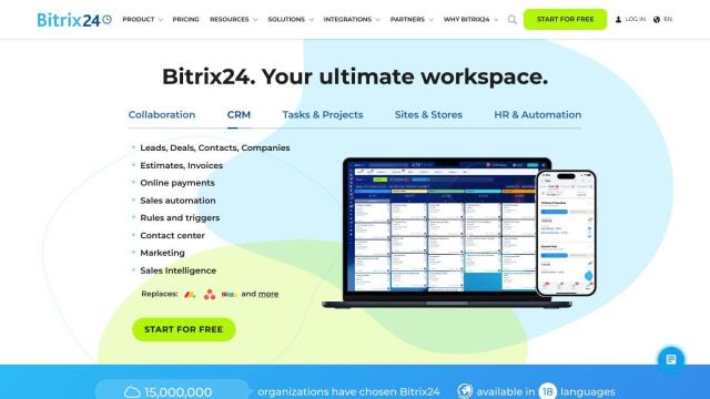 Bitrix24 screenshot thumbnail