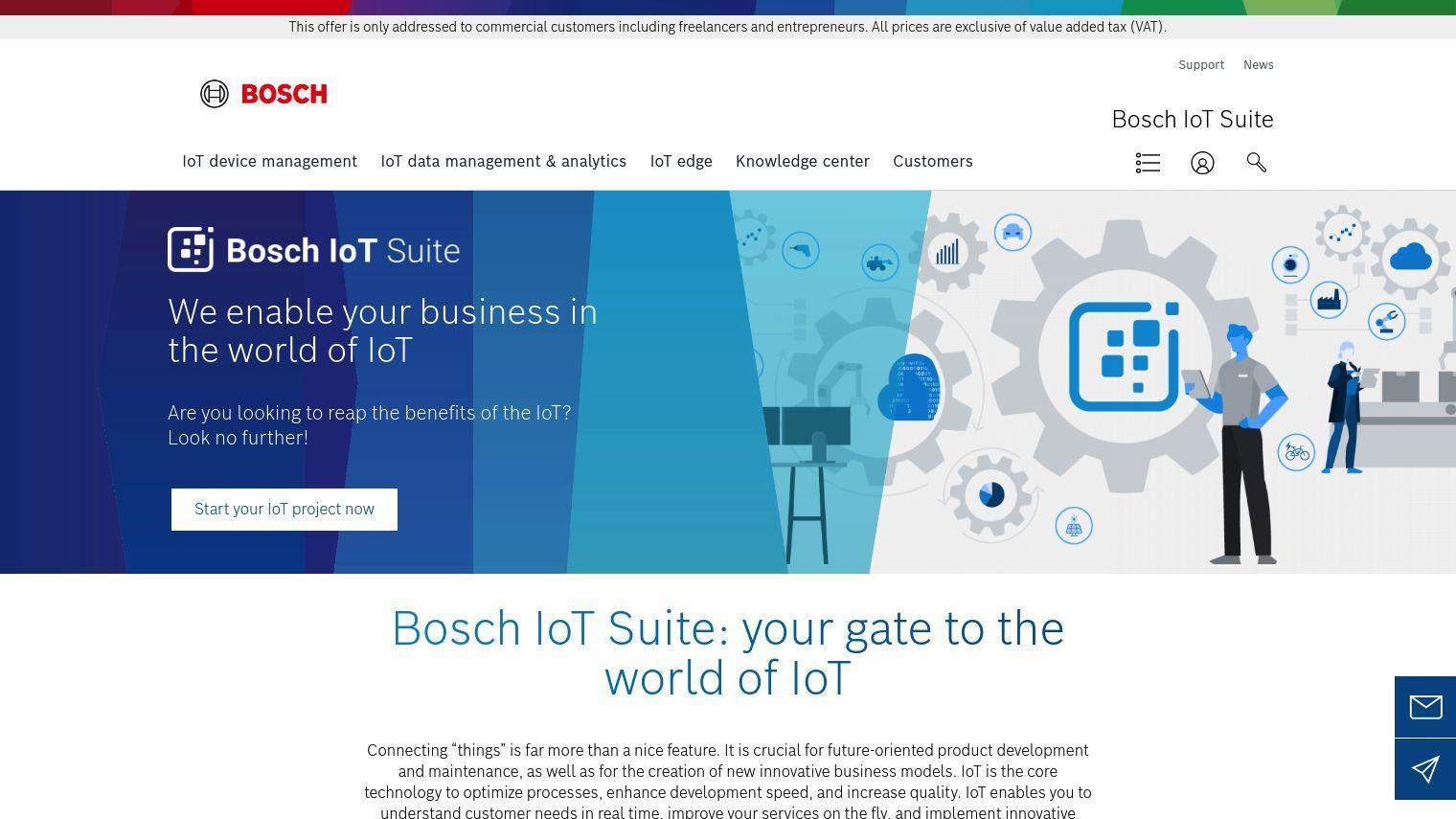 Bosch IoT Suite screenshot thumbnail