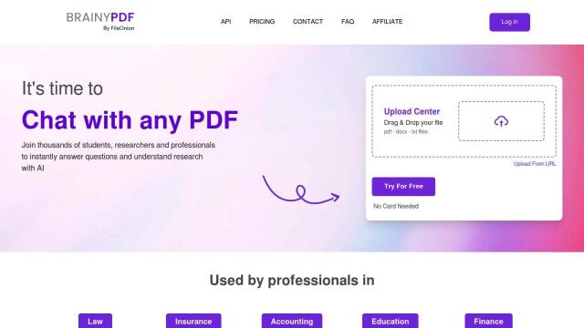 BrainyPDF screenshot thumbnail