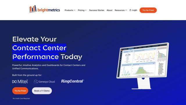 Brightmetrics screenshot thumbnail