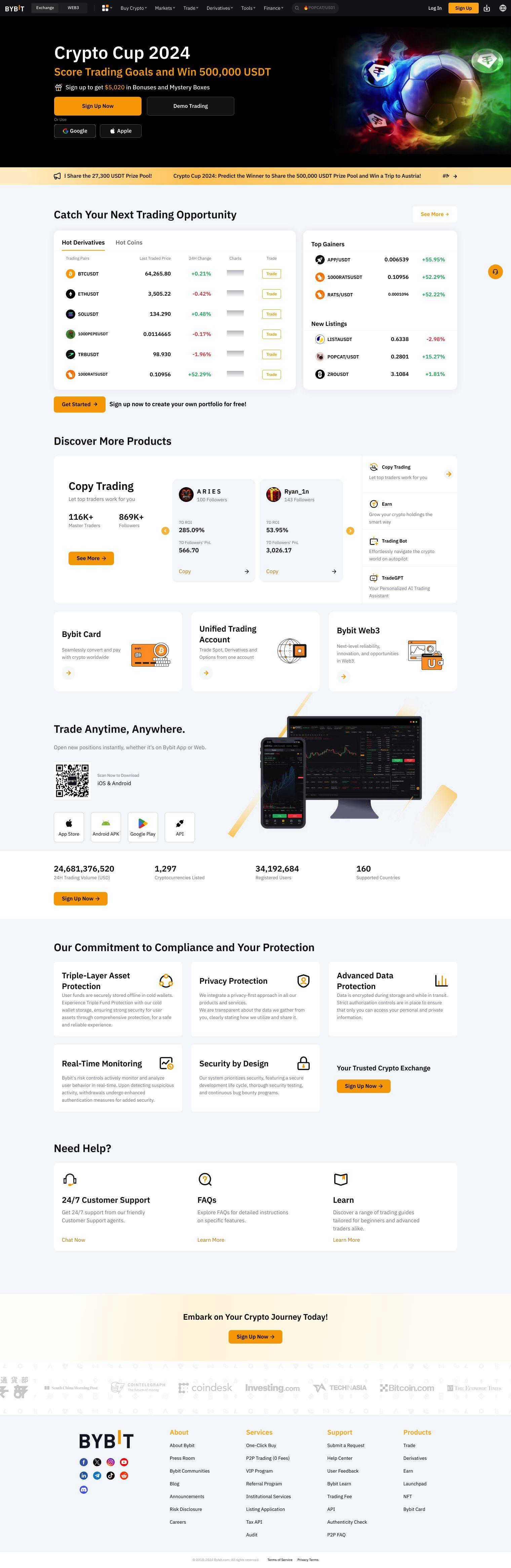 Bybit full screenshot