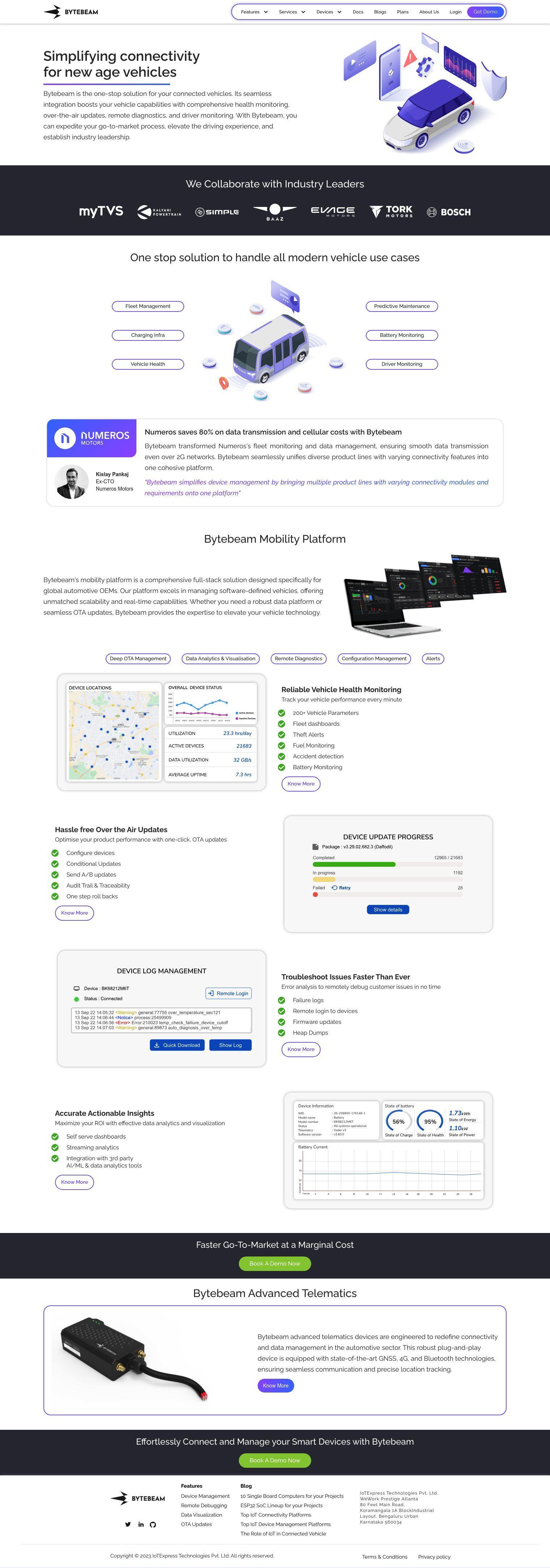 Bytebeam full screenshot