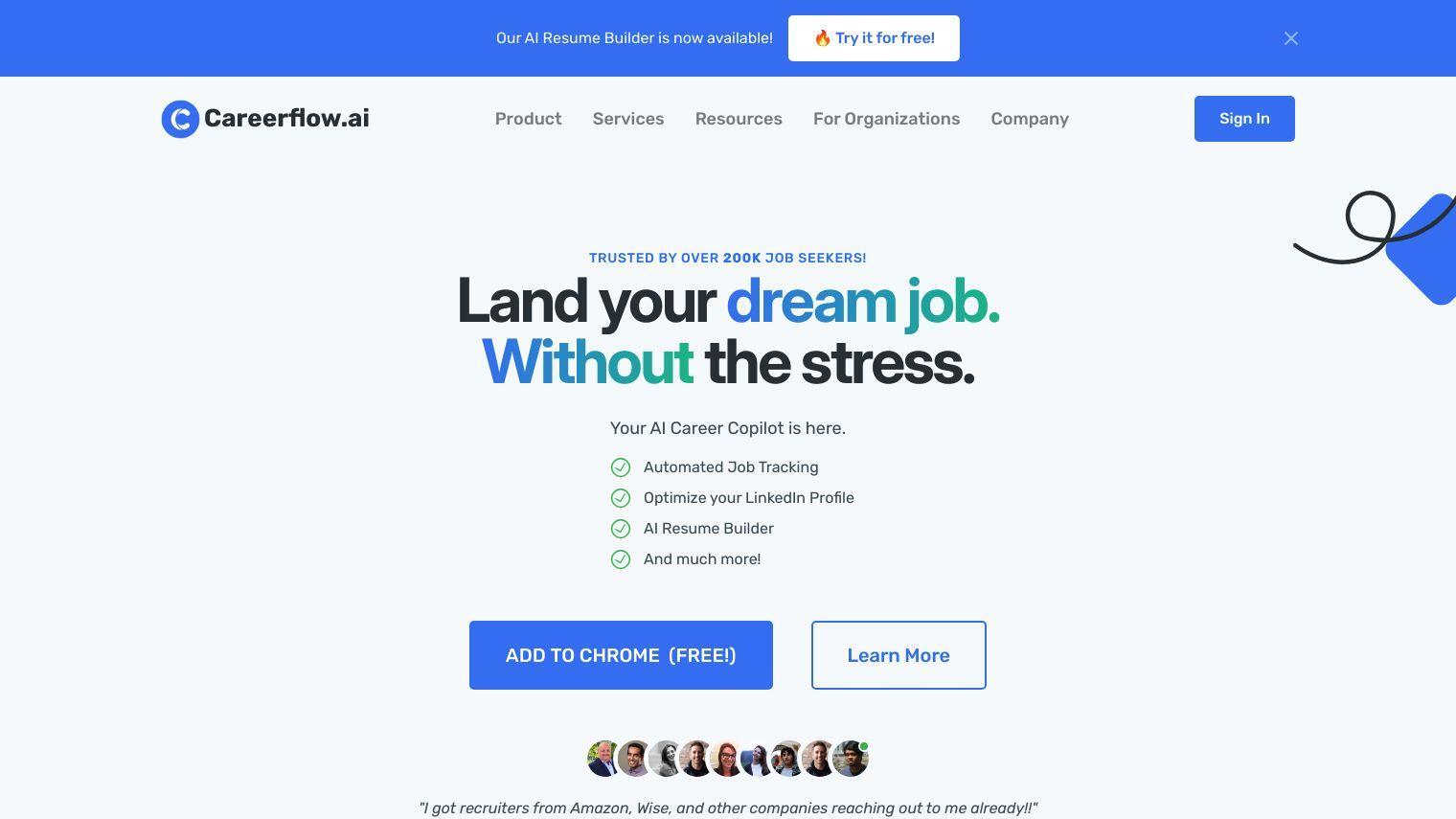 Careerflow screenshot thumbnail