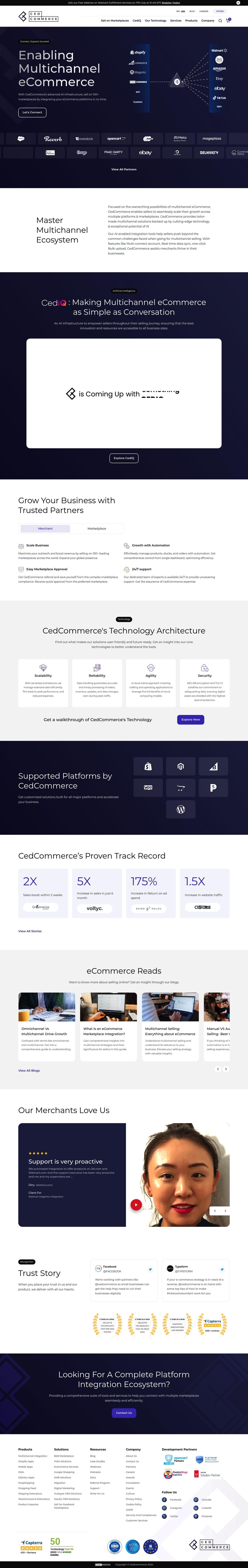 CedCommerce full screenshot