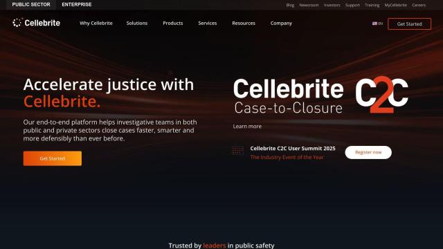 Cellebrite screenshot thumbnail