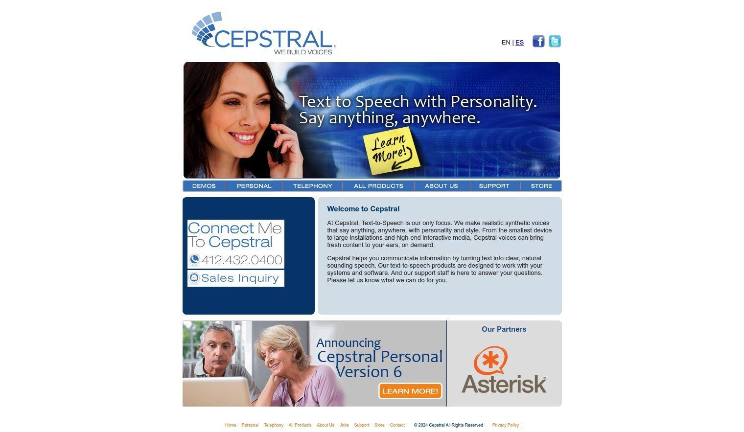 Cepstral full screenshot