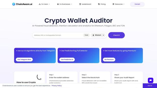 ChainAware.ai screenshot thumbnail