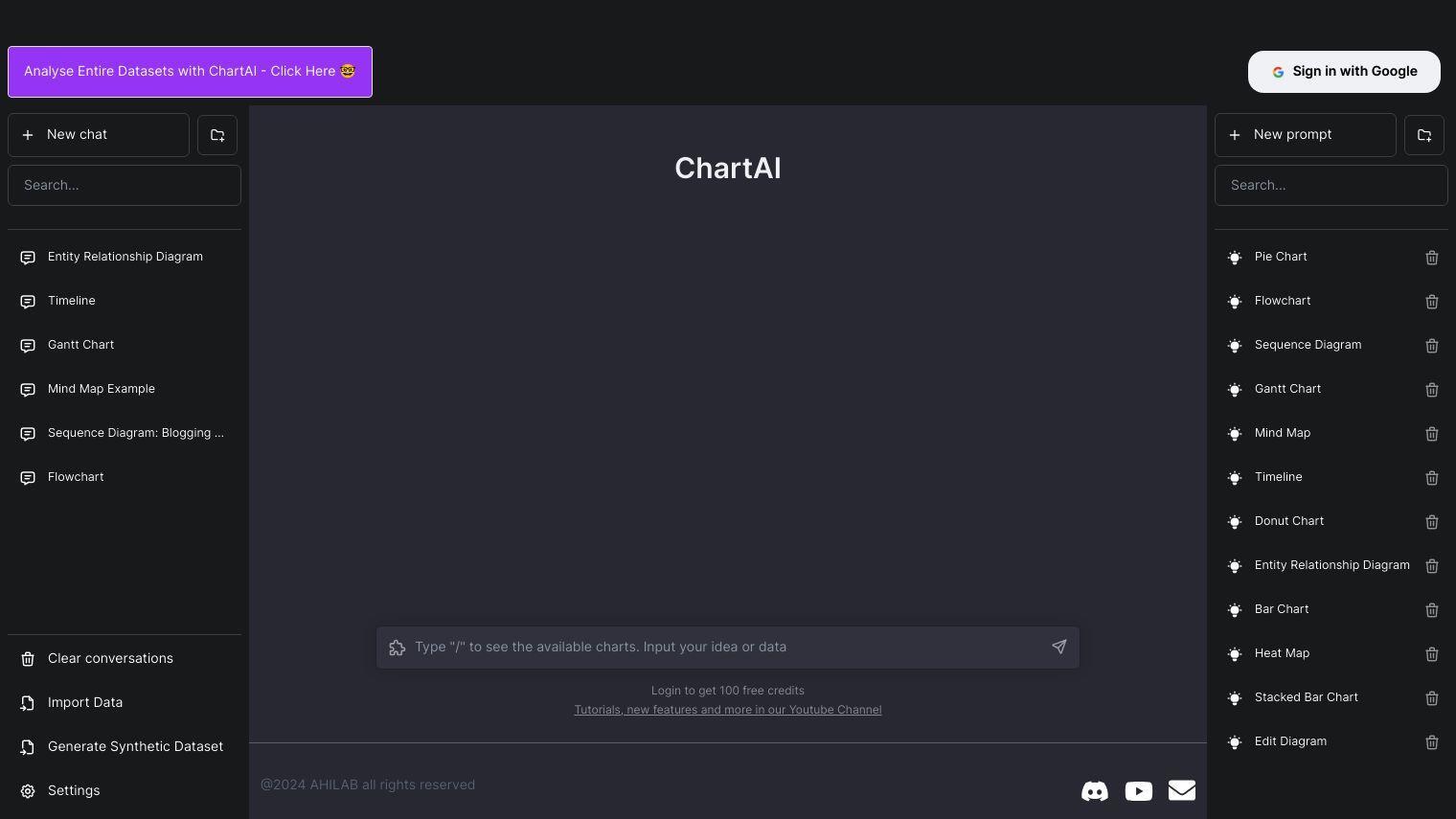 ChartAI full screenshot