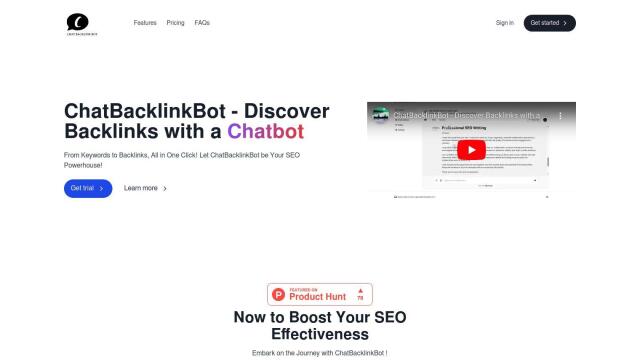 ChatBacklinkBot screenshot thumbnail