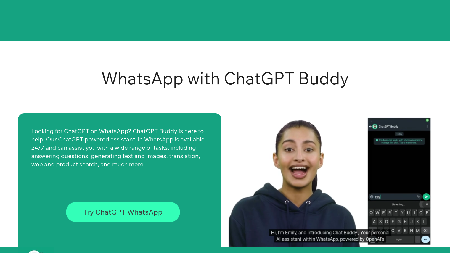 ChatGPT Buddy screenshot thumbnail