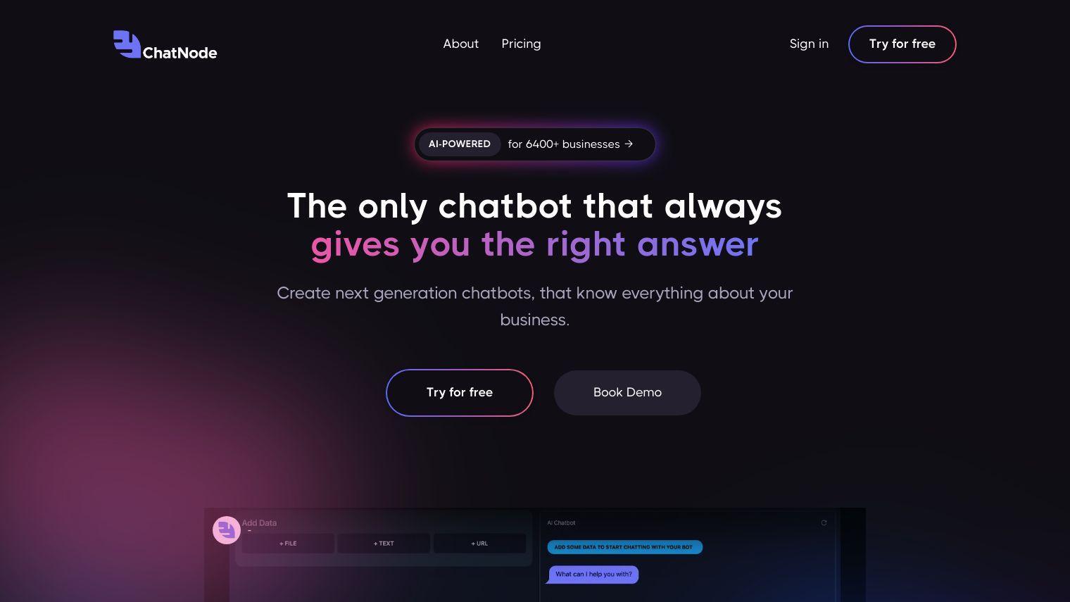 ChatNode screenshot thumbnail