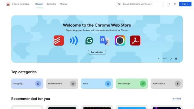 Chrome Web Store screenshot thumbnail